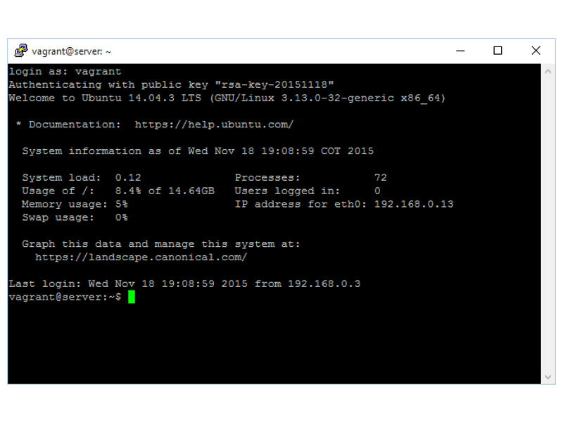 Configurar ssh ubuntu server