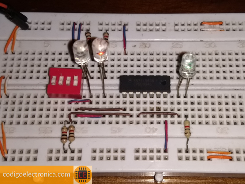 Circuito compuerta XOR 7486