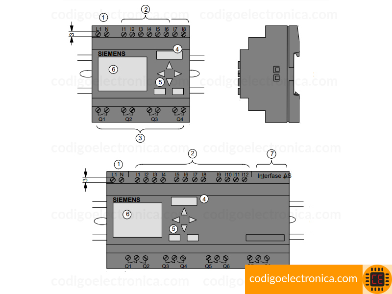 Partes logo siemens 8