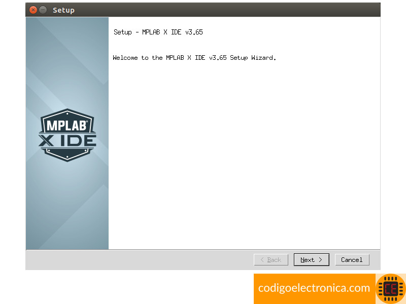 Instalador mplab x