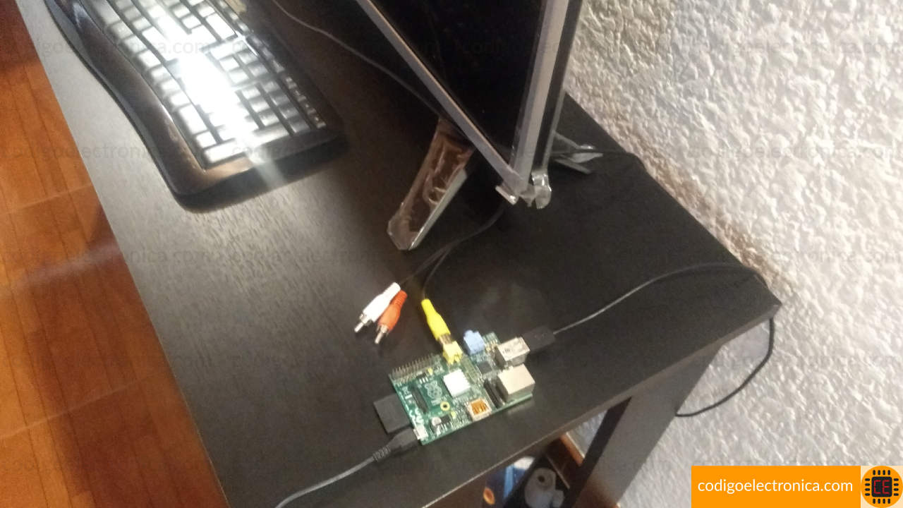 Conexión raspberry pi al tv