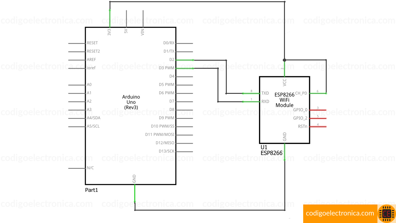 schem ESP8266 arduino