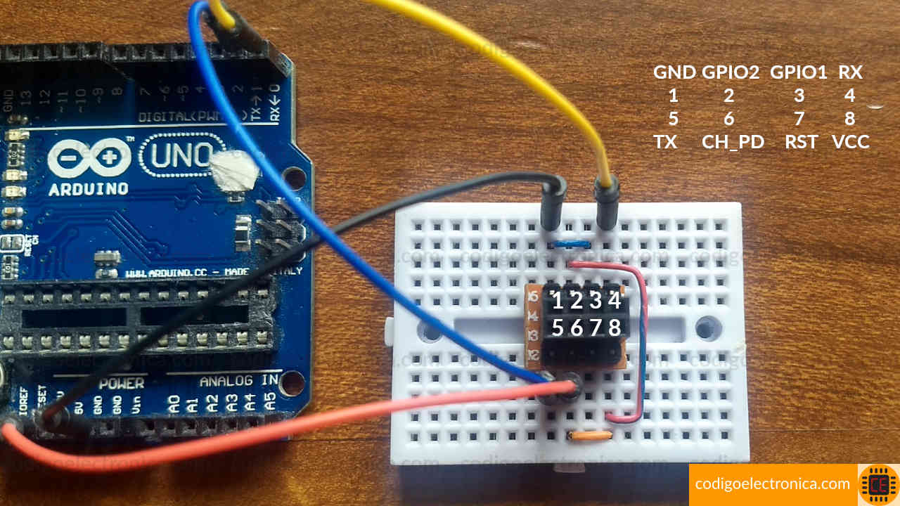 ESP8266 firmware flashing foto