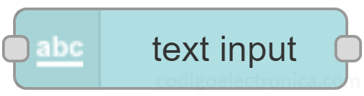 text input