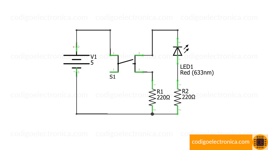 Circuito pull down schem