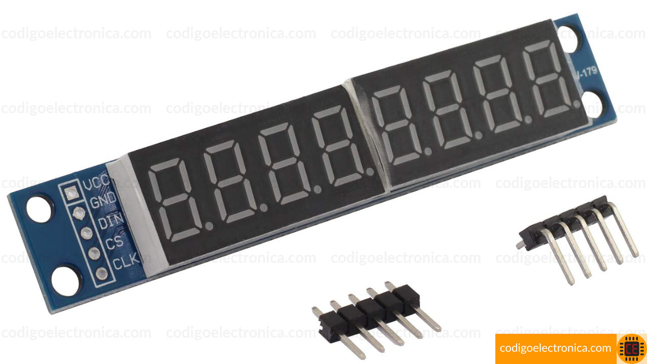 Modulo max7219 display 7 segmentos