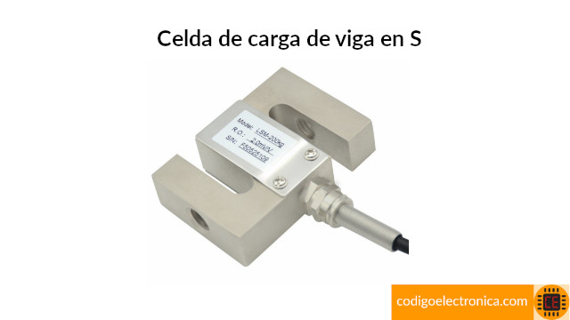 Celda de carga de viga en S