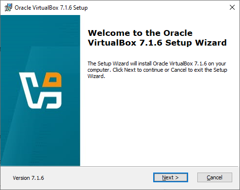 Iniciando la instalación de VirtualBox 7